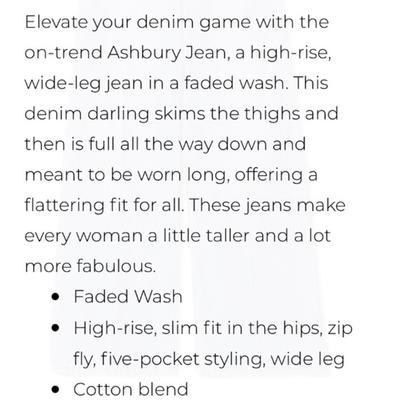 LAST CHANCE NWT | Cabi 6491 Ashbury Jeans - Picture 4 of 11